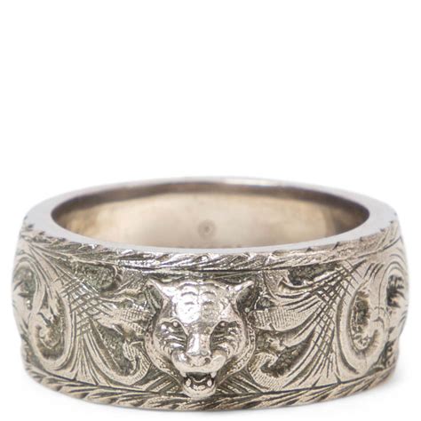 fermasoldi gucci gatto|Gucci Gatto Sterling Silver Ring on SALE .